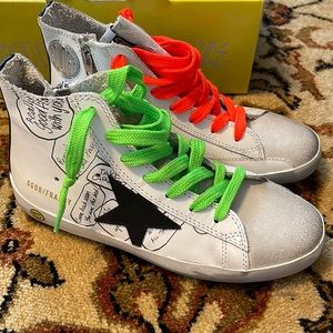 Kids Golden Goose high tops